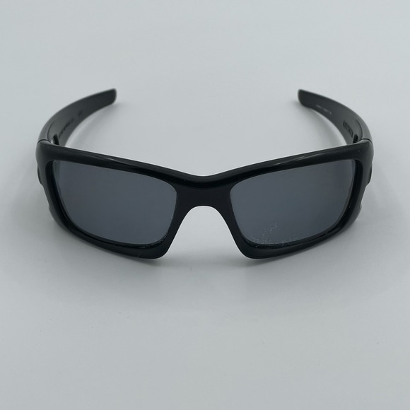 Vintage Oakley Crankcase Sunglasses OO9165 Black Polarized Frames Only - Picture 1 of 11